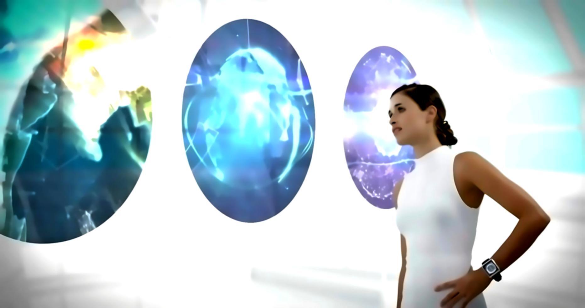 Student reviewing blockchain wallet prototypes during collaborative session